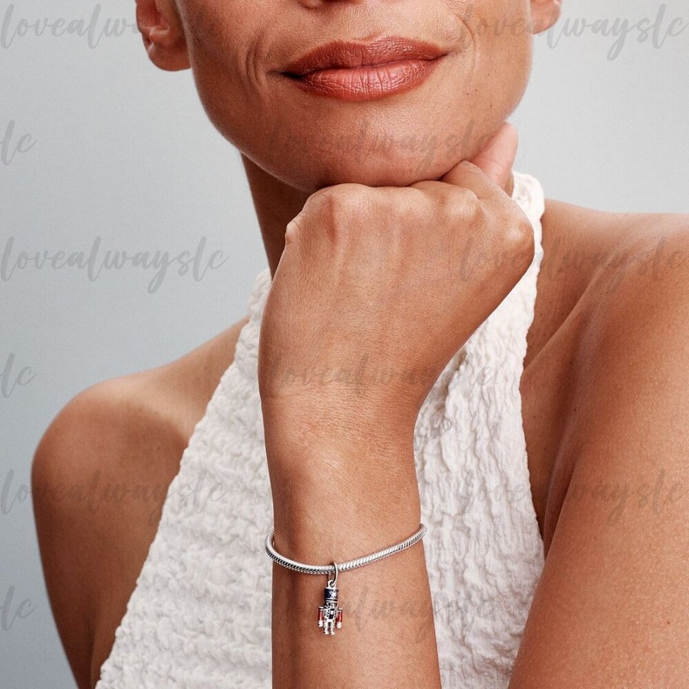 Pandora Moveable Nutcracker Dangle Charm - image 6